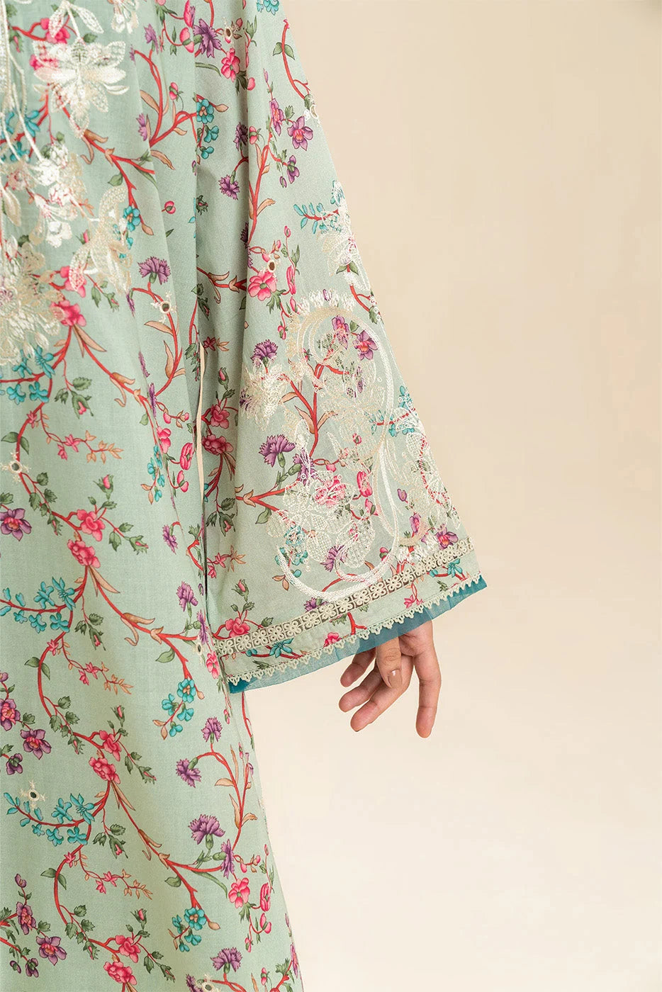 High Casual 3 Piece Printed & Embroidered Lawn Suit