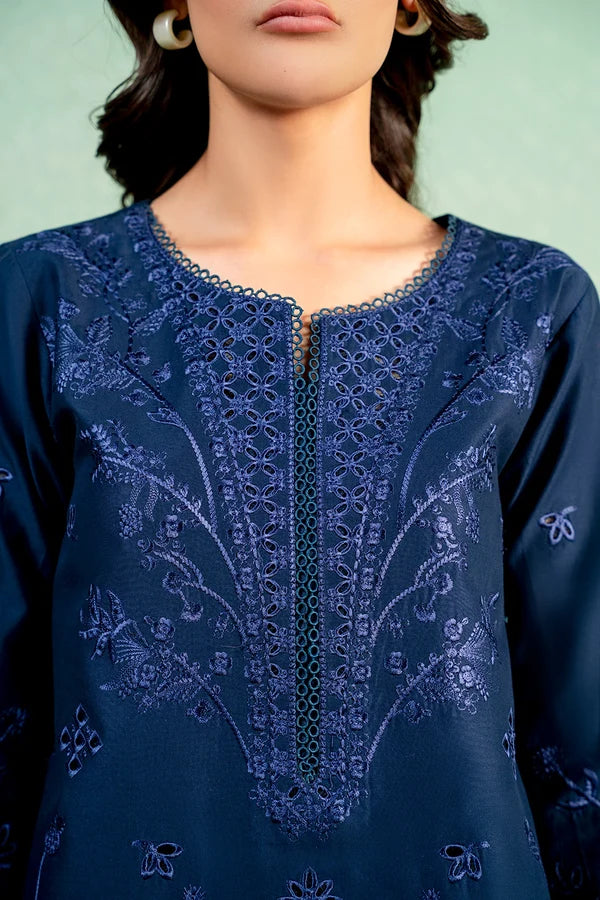 Aurora MSS5995 Neon Navy 3 Piece Embroidered Lawn Pret